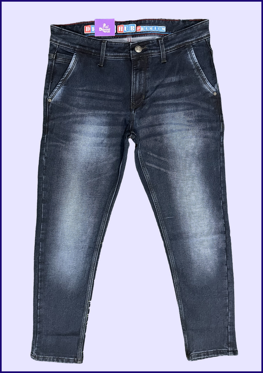 Men's Slim Fit Ankle Length Cross Pocket Denim